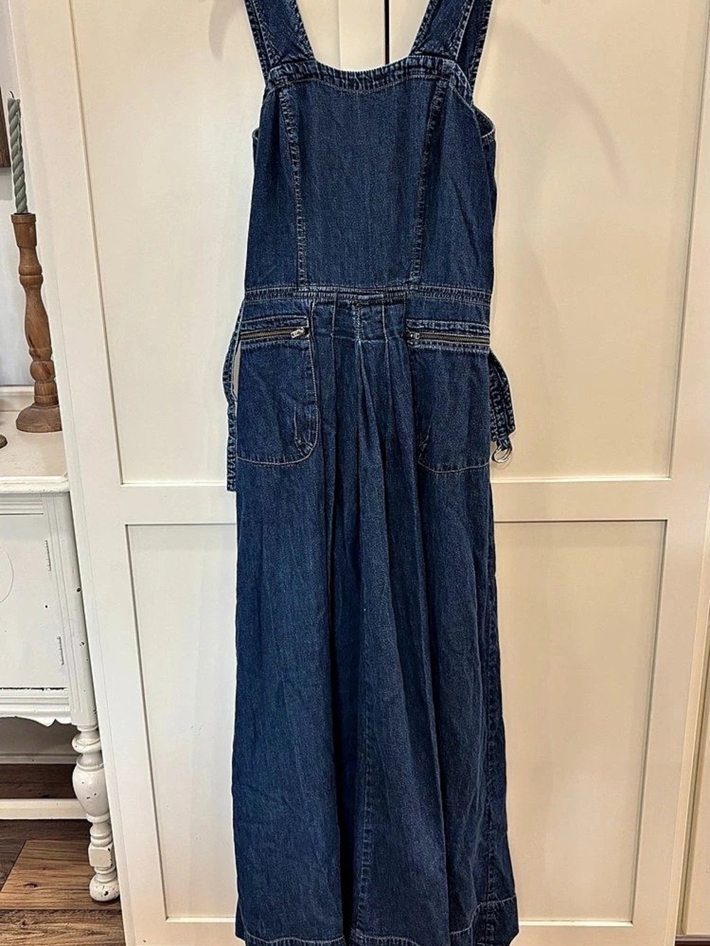 Zapelle Denim Wrap Dress